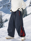 Men's Hyper Flux Side Zip Graffiti Panel Extra Baggy Freestyle Snow Pants