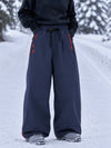 Women's Hyper Flux Side Zip Graffiti Panel Extra Baggy Freestyle Snow Pants