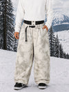 Men's Urban Vibe Workwear-Inspired Rivet-Trim Wide Fit OG Baggy Snowboard Pants