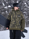 Men's Park Rider 2-in-1 Layered Freestyle Snow Hoodie with Contrast Sleeves