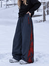 Women's Hyper Flux Side Zip Graffiti Panel Extra Baggy Freestyle Snow Pants