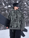 Men's Park Rider 2-in-1 Layered Freestyle Snow Hoodie with Contrast Sleeves