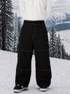 Men's Utility Wild Soul Crew Heavy Stitch Cargo Baggy Fit Snowboard Pants