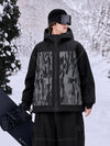 Men's UrbanCraft Workwear Utility Freestyle Snowboard Jacket – Reflective Hood & Street Style