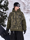 Men's Park Rider 2-in-1 Layered Freestyle Snow Hoodie with Contrast Sleeves
