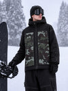 Men's UrbanCraft Workwear Utility Freestyle Snowboard Jacket – Reflective Hood & Street Style