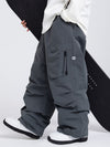 Women's Mountain Expedition Baggy Snow Pants with Side Cargo Pockets
