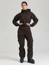 Women's Gsou Snow Alpine Luxe Slim Fit Full Body Onesie Ski Jumpsuit