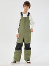 Boys Winter Trek Light Reflective Knee Guard Waterproof Insulated Snow Bib Pants