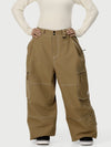 Women's Utility Wild Soul Crew Heavy Stitch Cargo Baggy Fit Snowboard Pants