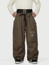 Men's Camden Punk Rivet Street Utility Cargo Snowboard Pants – Baggy Freestyle Fit