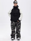 Women's Freestyle Mountain Camo Snow Suit – Bomber Jacket & Baggy Pants Set
