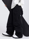 Men's Mountain Expedition Baggy Snow Pants with Side Cargo Pockets