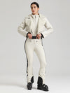 Women's Glacier Vogue Ski Jumpsuit & Fleece-Collar Faux-Leather Jacket