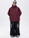 Women's NightRide Chill Reflective Snow Suit – Mountain Jacket & Baggy Cargo Pants Set