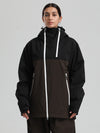 Women's Gsou Snow HyperDrive All-Season Color Block Mountain Cargo Snow Jacket