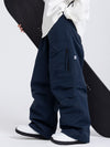 Women's Mountain Expedition Baggy Snow Pants with Side Cargo Pockets