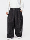 Men's Nightline Reflective Curve Park Baggy Snowboarding Pants