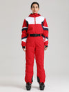 Women's Gsou Snow ChillTrack Classic Retro Ski Suit - 80s Vintage Ski Outfits