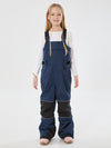 Girls Mountain Trek Light Reflective Knee Guard Waterproof Insulated Snow Bib Pants