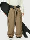 Men's Techline Workwear-Inspired Utility Cargo Snowboard Pants – Baggy Freestyle Fit