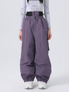 Women's Searipe Mountain Insulated Overalls Baggy Snow Pants