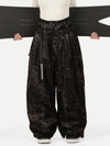 Women's Urban Vibe Workwear-Inspired Rivet-Trim Wide Fit OG Baggy Snowboard Pants