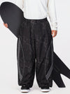Men's Nightline Reflective Curve Park Baggy Snowboarding Pants