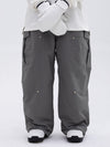 Women's Double Knee Mountain Freestyle Baggy Camo Snow Pants