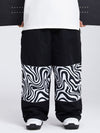 Men's All Weather Reflective Swaggy Graphic Cargo Snow Pants