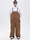 Women's City Chill Street Style Freerider Baggy Snow Bib Overalls
