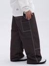 Women's Urban Street Style Freerider Baggy Snow Pants