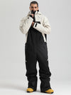 Men's Backcountry Explorer One Piece Cargo Ski Suits Full Body Snowsuits