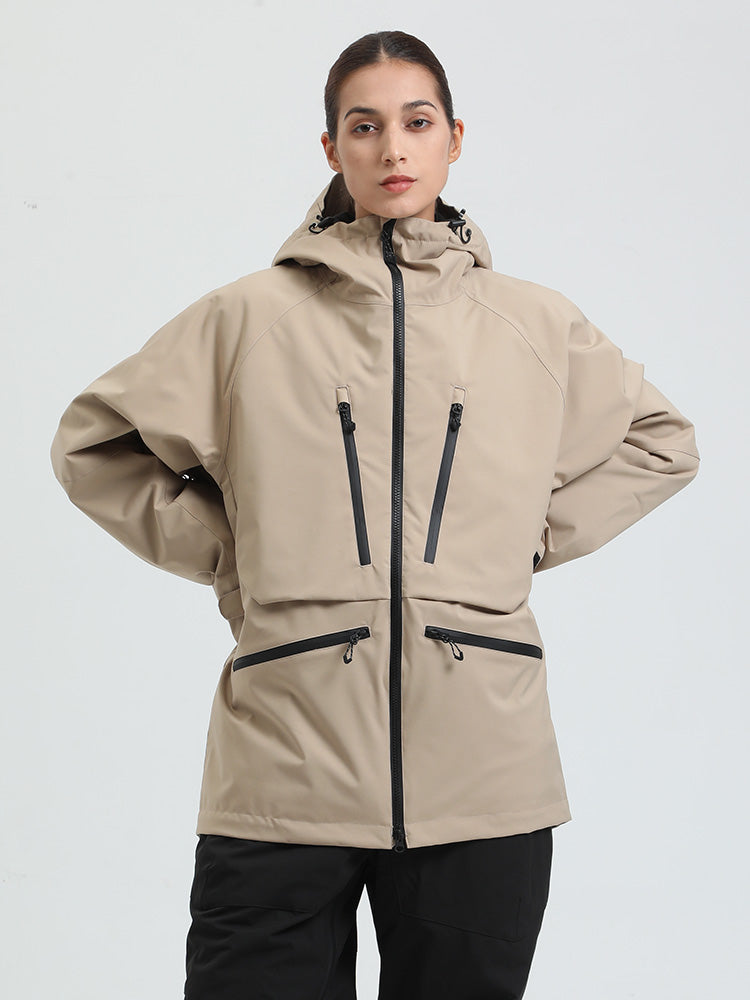 Women's Gsou Snow Winter Action Anorak Cargo Snowboard Jacket main image 0