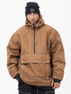 Men's All Season Mountain Vibe Streetstorm Pullover Camo Snowboard Jacket