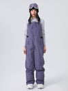 Women's Searipe Unisex Urban Trek Durable Baggy Snow Bibs Overalls