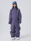 Women's Searipe Mountain Freerider One Piece Ski Suits Full Body Baggy Snowsuits