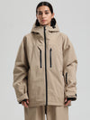 Women's Gsou Snow Durable Mountain Pro Insulated Wind Armor Snow Jacket