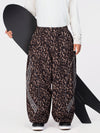 Men's Nightline Reflective Curve Park Baggy Snowboarding Pants