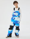 Boys Mountain Trek Light Reflective Knee Guard Waterproof Insulated Snow Bib Pants