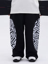 Men's All Weather Reflective Swaggy Graphic Cargo Snow Pants