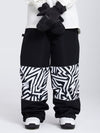 Women's All Weather Reflective Swaggy Graphic Cargo Snow Pants