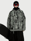 Men's Park Rider 2-in-1 Layered Freestyle Snow Hoodie with Contrast Sleeves