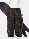 Women's Nightline Reflective Curve Park Rider Baggy Snowing Pants
