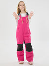 Girls Winter Trek Light Reflective Knee Guard Waterproof Insulated Snow Bib Pants