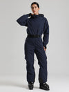 Women's Gsou Snow Alpine Luxe Slim Fit Full Body Onesie Ski Jumpsuit