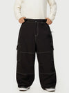 Men's Utility Wild Soul Crew Heavy Stitch Cargo Baggy Fit Snowboard Pants