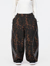 Women's Nightline Reflective Curve Park Rider Baggy Snowing Pants