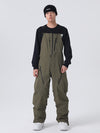 Men's Searipe Durable Mountain Rider All-Terrain Overall Snowboard Pants