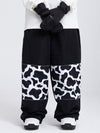 Women's All Weather Reflective Swaggy Graphic Cargo Snow Pants